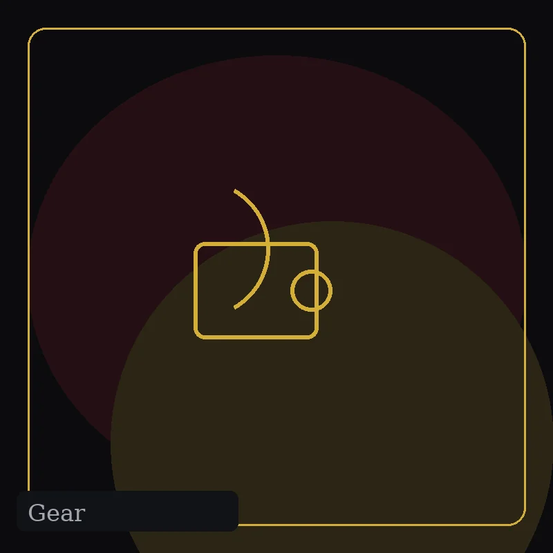 Gear flat-lay: camera, LED lights, monitoring headphones